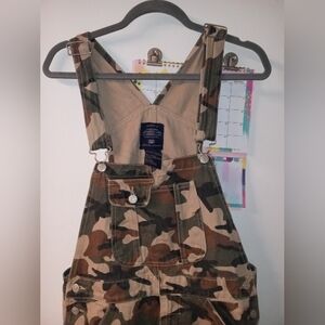 Faded Glory Brand camouflage coveralls overalls